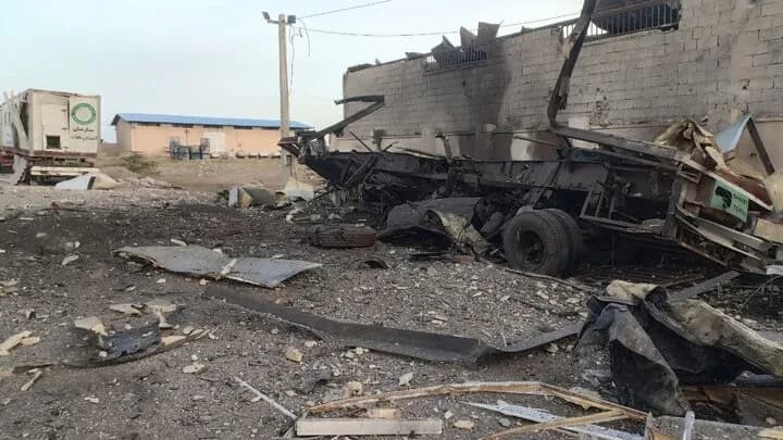 Drone Strike on Iranian Red Crescent Aid Warehouse, Choghadak