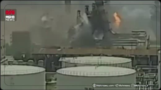 Strike on Mobin Energy Petrochemical Complex