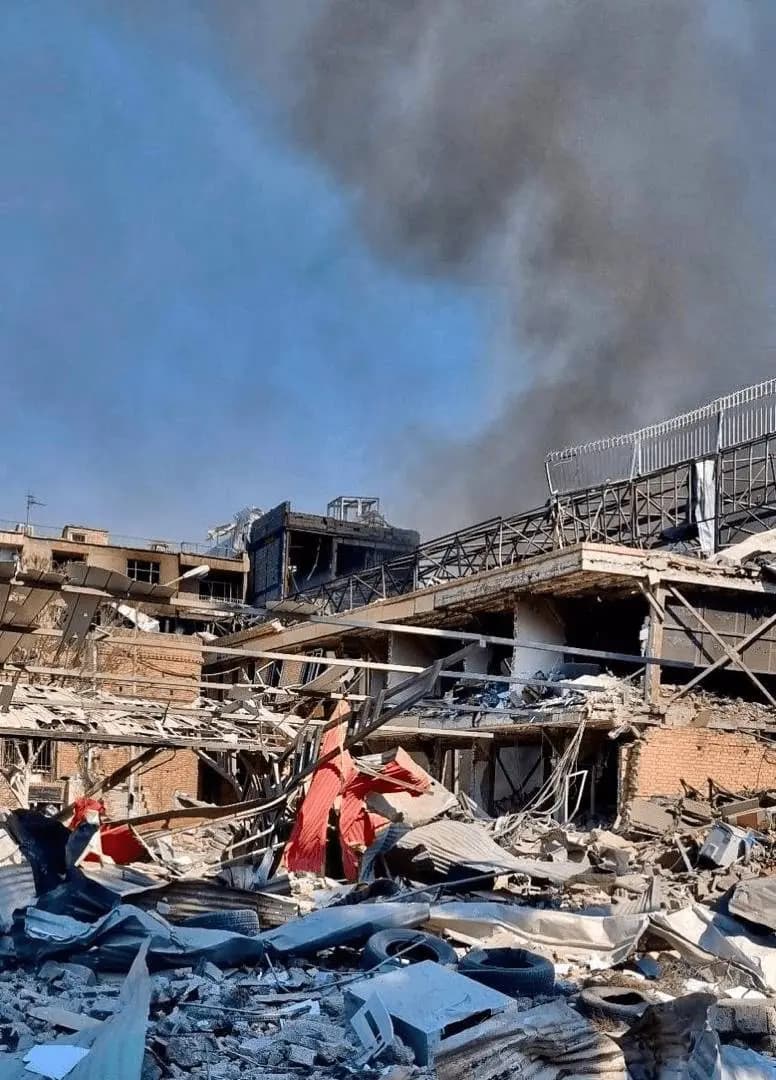Airstrike Adjunct to the Pasteur Institute, Tehran
