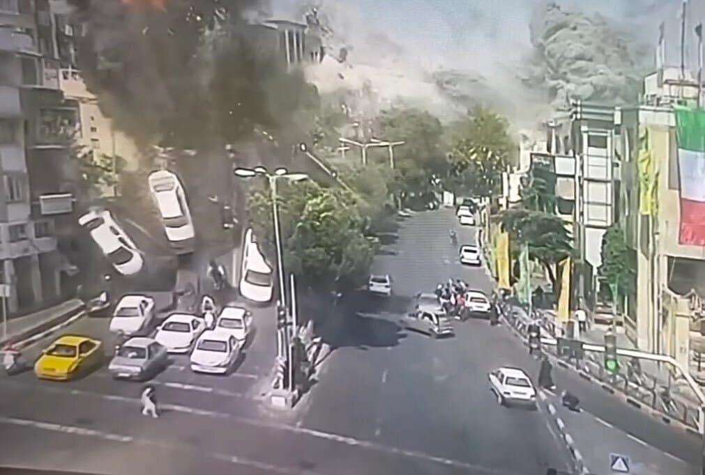 Strike in Qods Square, Tehran