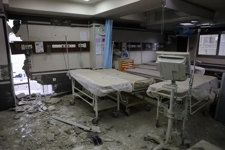 Strike Near Gandhi Hospital, Tehran