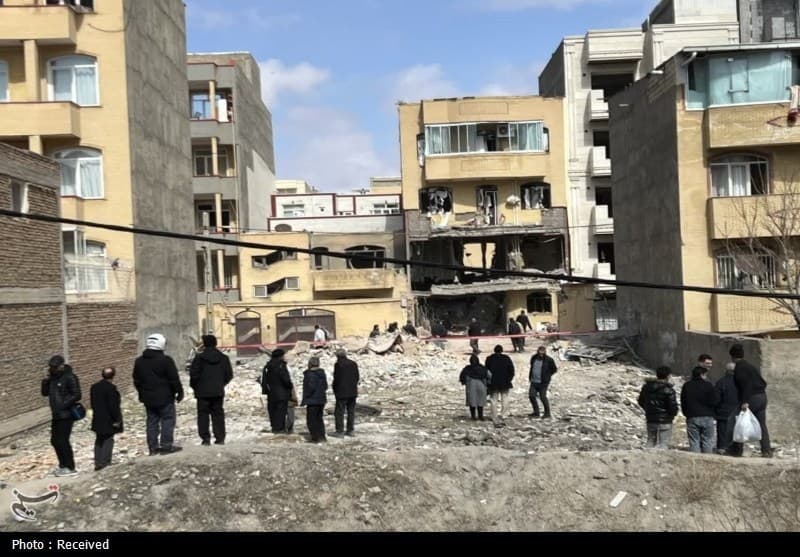 Airstrike on a Residential Building, Zafaranieh District, Tabriz
