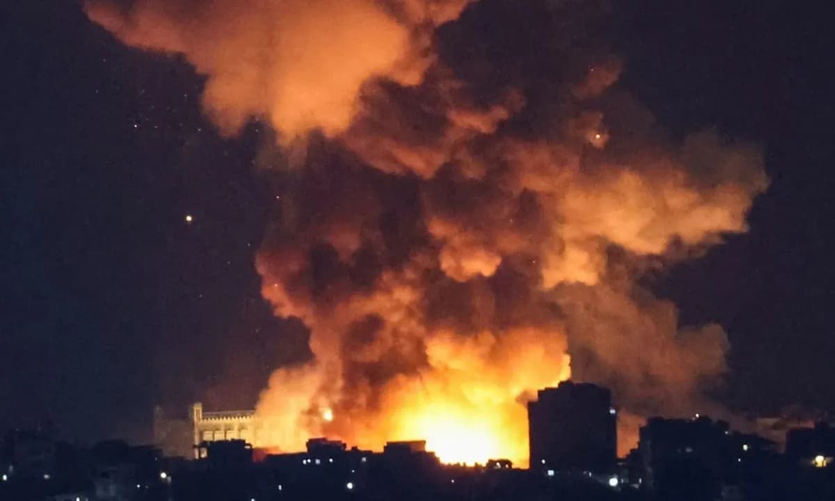 Second Airstrike on Shahran Oil Depot, Tehran