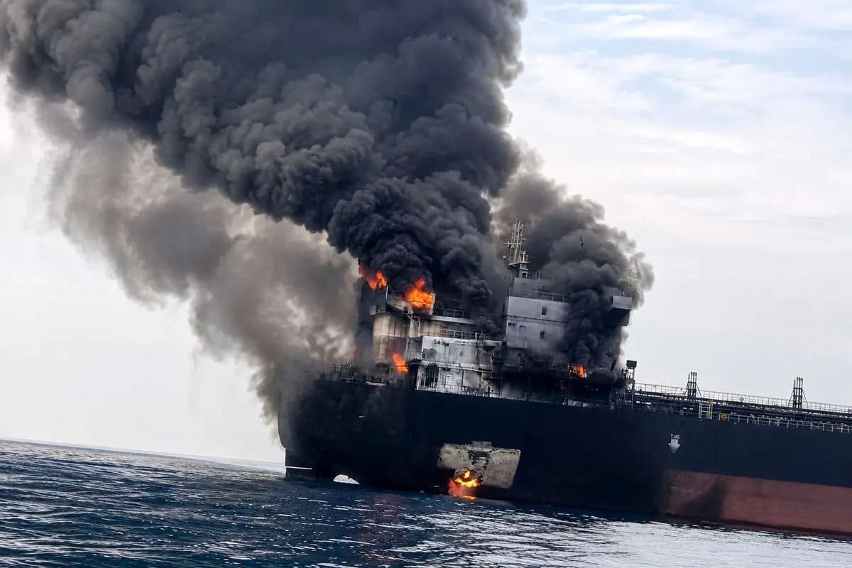 Drone Strike on the Commercial Vessel ANNA in the Caspian Sea