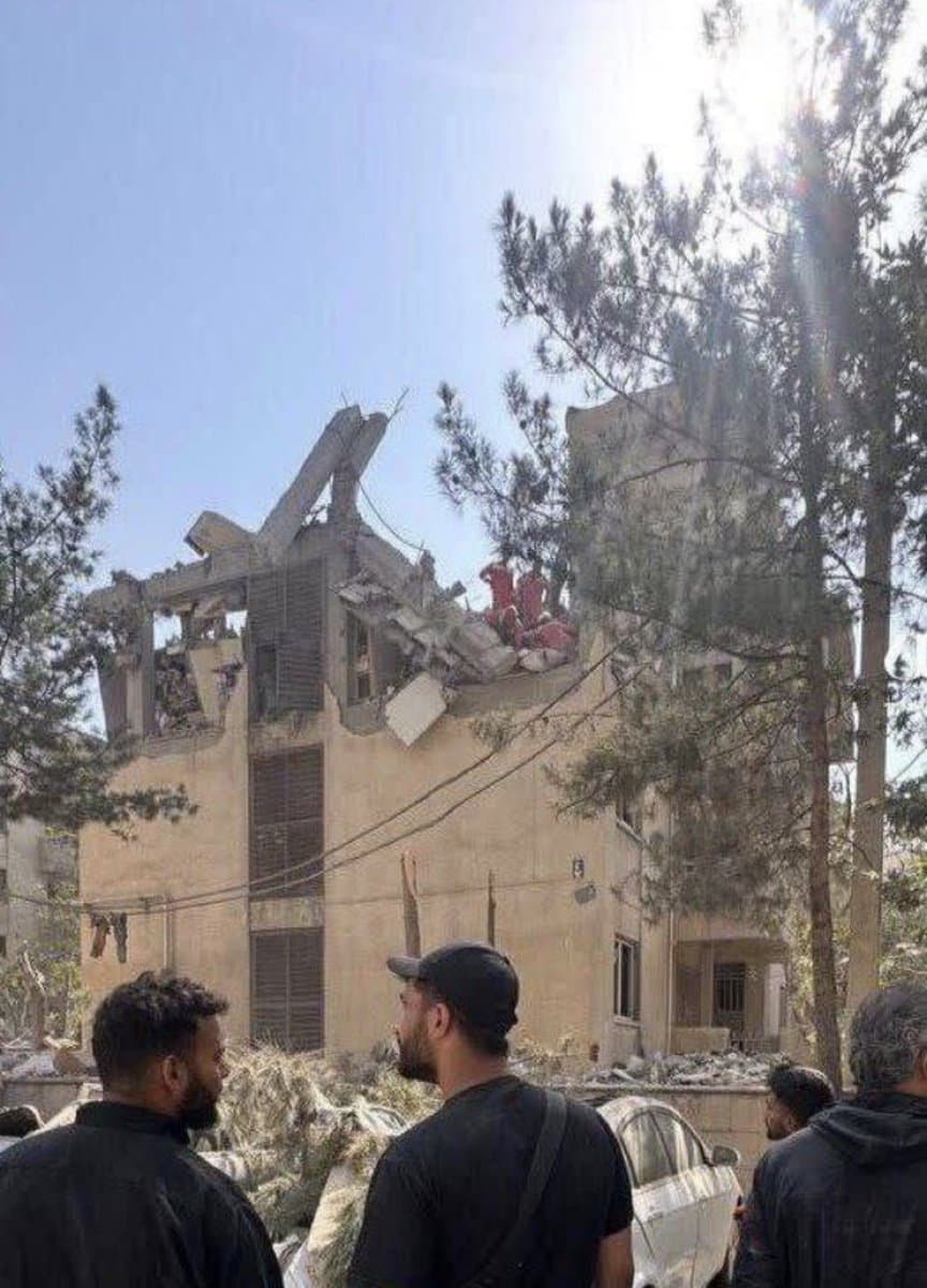 Airstrike in Orchideh Residential Complex, Tehran