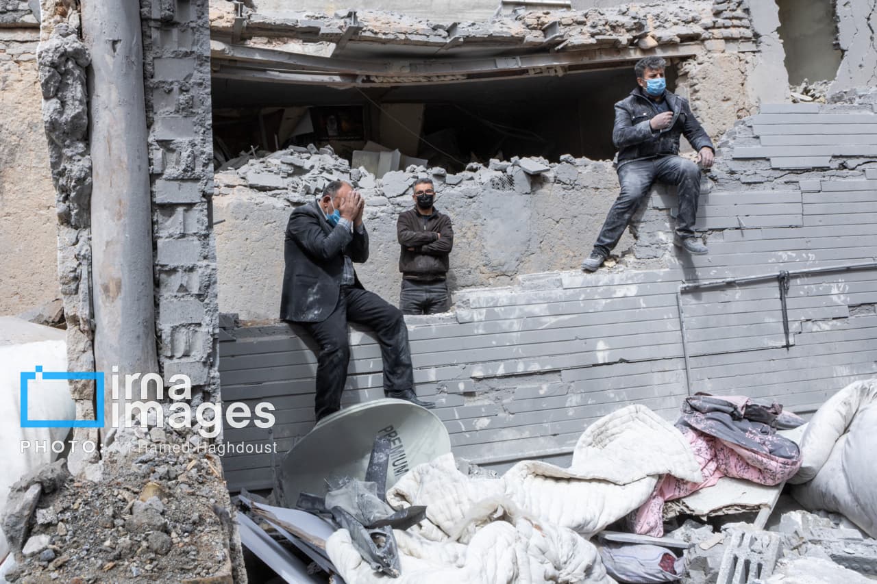 Strike on Residential Building, Ghara Baghi Neighborhood, Tabriz