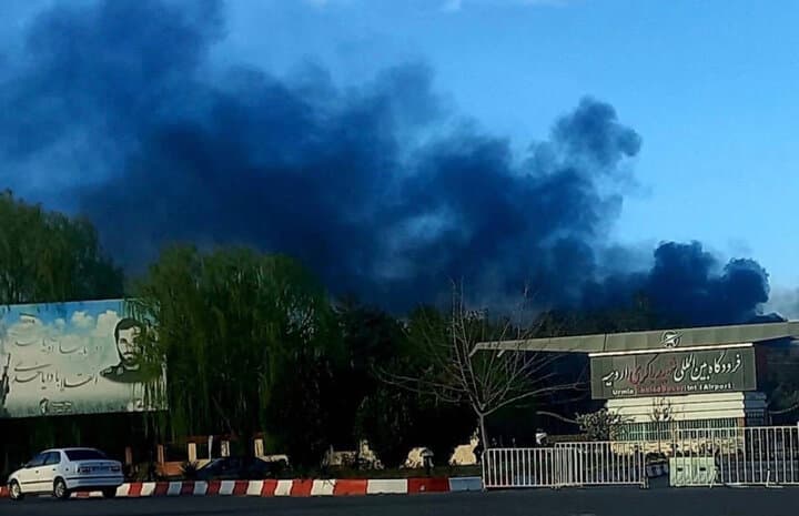 Strike on Shahid Bakeri International Airport, Urmia